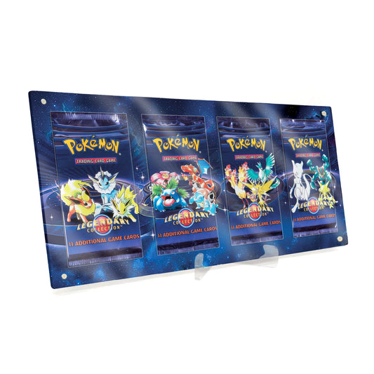 Extended Artwork Display Case Frame suitable for Pokémon Booster Legendary Collection