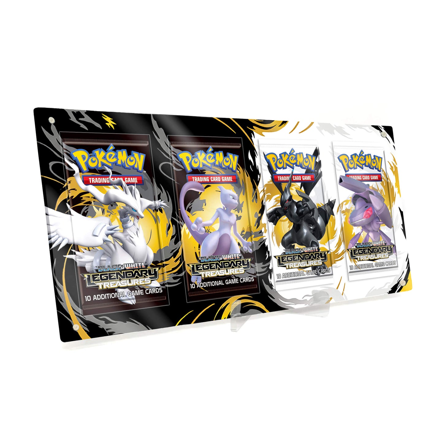 Extended Artwork Display Case Frame suitable for Pokemon Booster Legendary Treasures