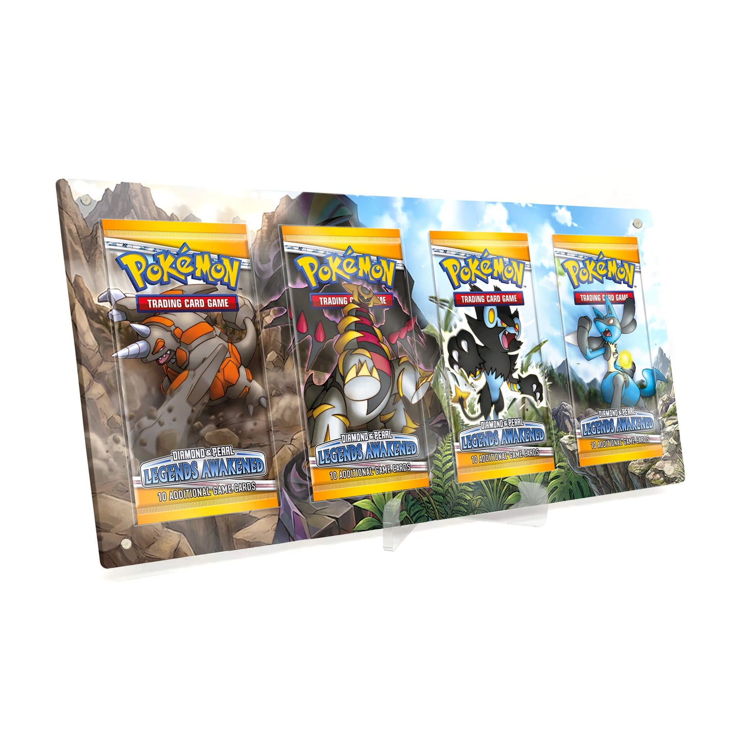 Extended Artwork Display Case Rahmen passend für Pokemon Booster Legends Awakened Erwachte Legenden