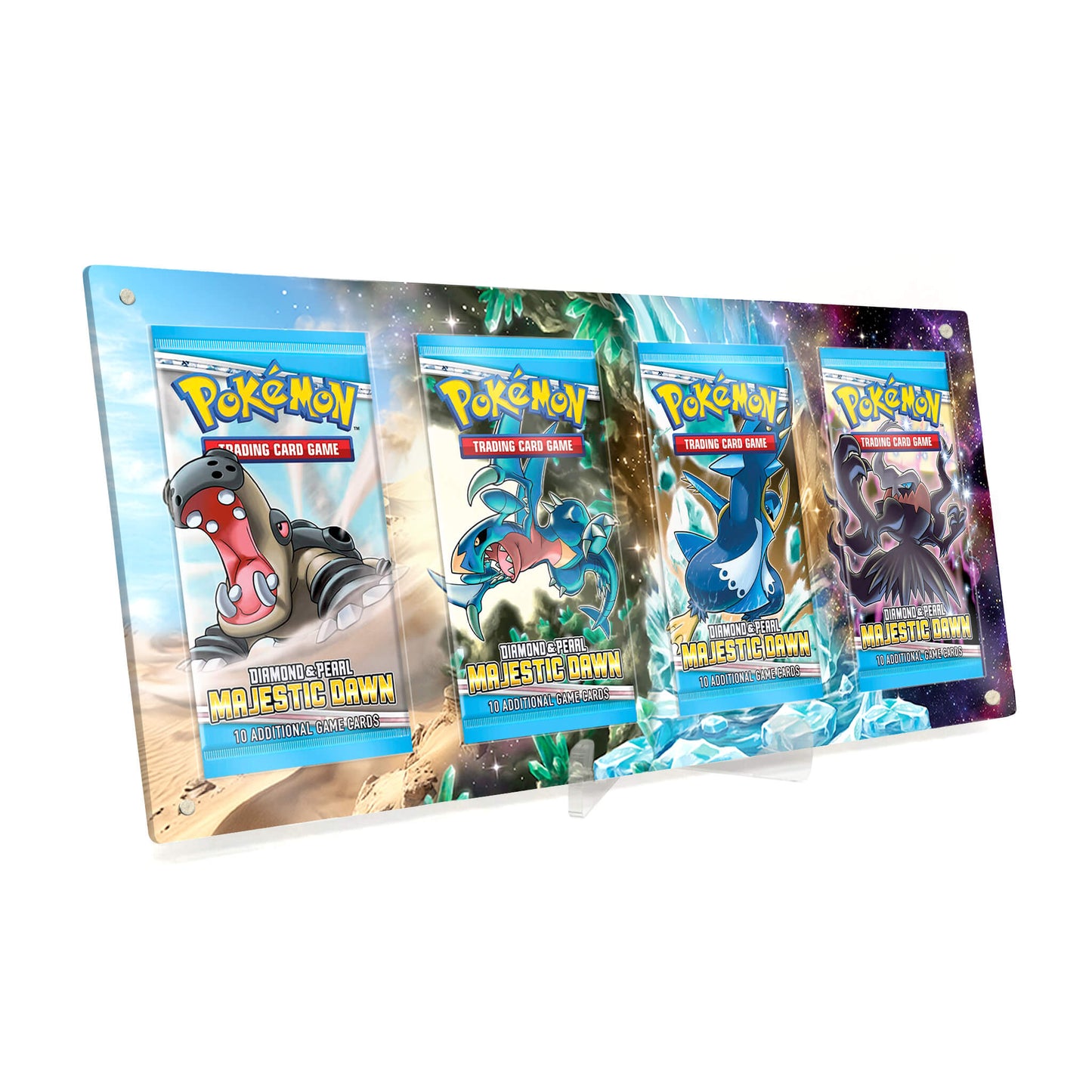 Extended Artwork Display Case Rahmen passend für Pokemon Booster Majestic Dawn Majestätischer Morgen
