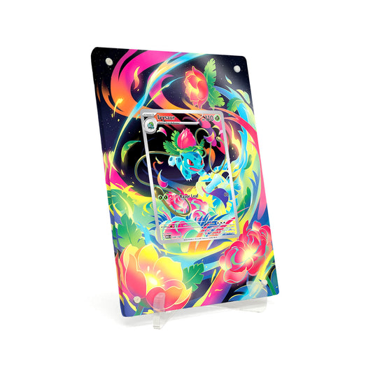 Extended Artwork Display Case Rahmen passend für Pokemon Ivysaur Mega Evolution MEG #134