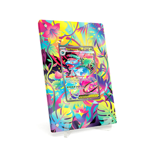 Extended Artwork Display Case Rahmen passend für Pokemon Mega Venusaur ex Mega Evolution MEG #177