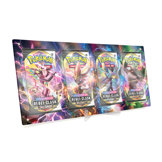 Extended Artwork Display Case Rahmen passend für Pokemon Booster Rebel Clash Clash der Rebellen