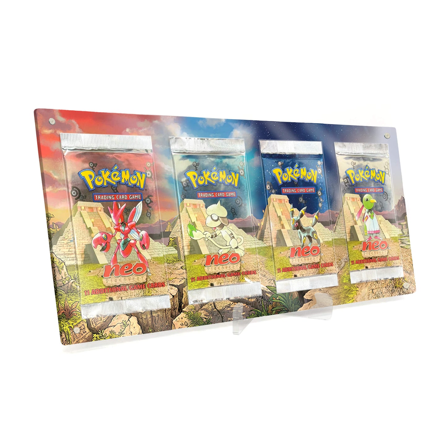 Extended Artwork Display Case Rahmen passend für Pokemon Booster Neo Discovery