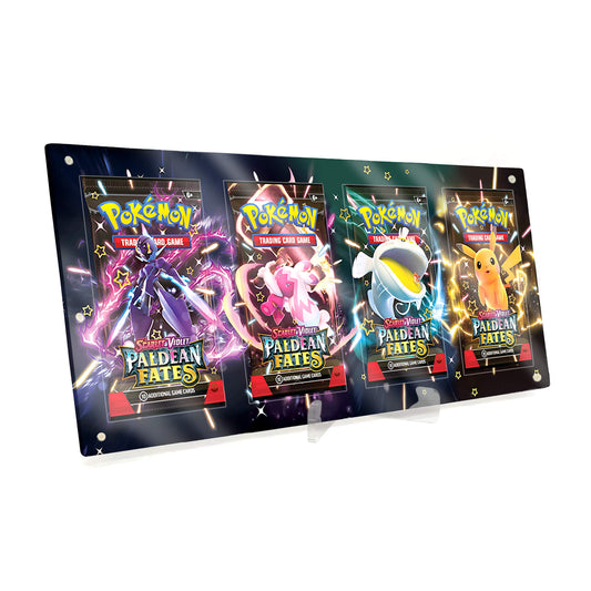 Extended Artwork Display Case Rahmen passend für Pokemon Booster Paldean Fates Paldeas Schicksale