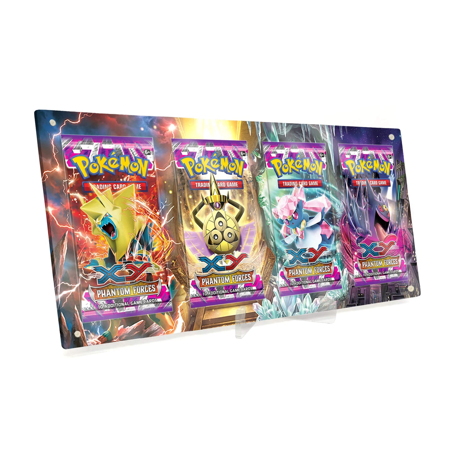 Extended Artwork Display Case Rahmen passend für Pokemon Booster Phantomforces Phantomkräfte