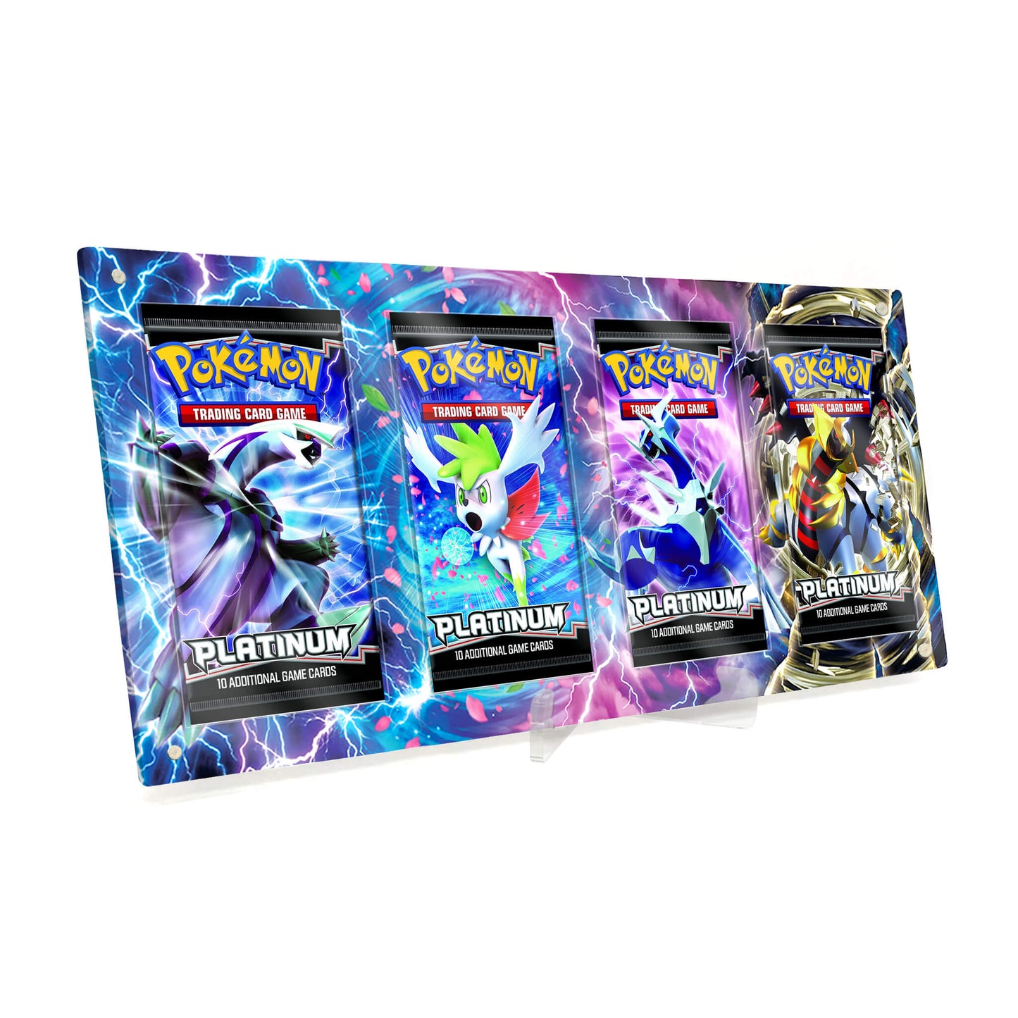 Extended Artwork Display Case Rahmen passend für Pokemon Booster Platinum Platin