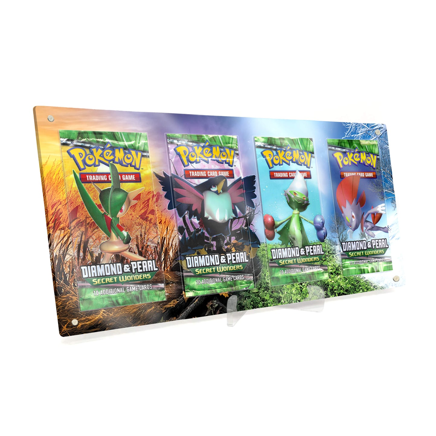 Extended Artwork Display Case Rahmen passend für Pokemon Booster Secret Wonders Rätselhafte Wunder