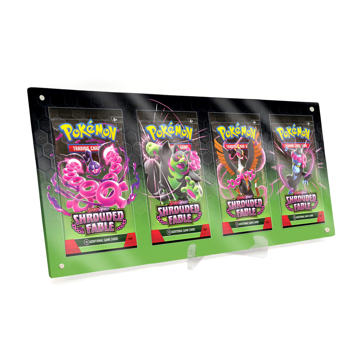 Extended Artwork Display Case Rahmen passend für Pokemon Booster Shrouded Fable Nebel der Sagen