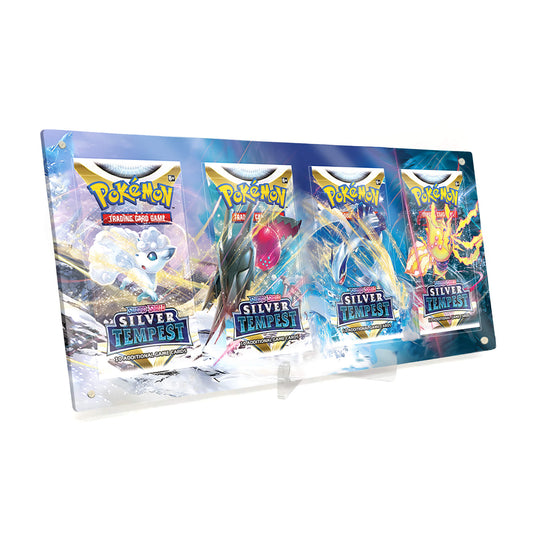 Extended Artwork Display Case Rahmen passend für Pokemon Booster Silver Tempest Silberne Sturmwinde