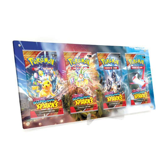 Extended Artwork Display Case Rahmen passend für Pokemon Booster Surging Sparks Stürmische Funken