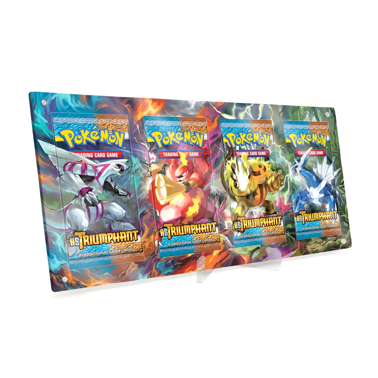 Extended Artwork Display Case Rahmen passend für Pokemon Booster Triumphant Triumph