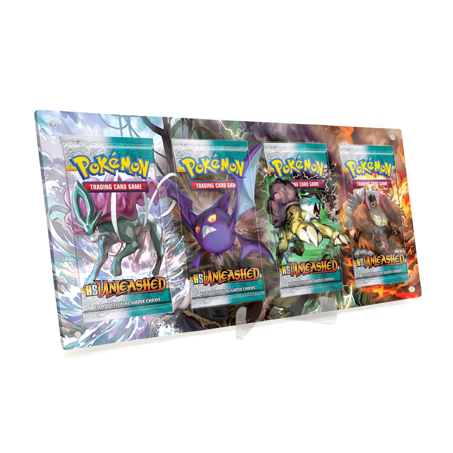 Extended Artwork Display Case Rahmen passend für Pokemon Booster Unleashed Entfesselt