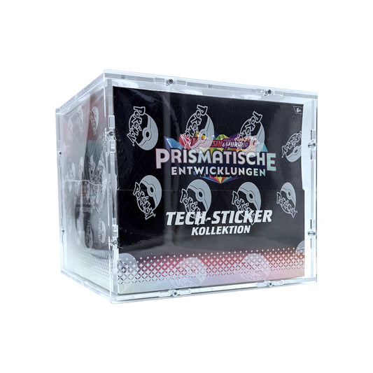 Acryl Case passend für Pokemon Tech-Sticker Kollektion Collection Display Prismatic Evolutions