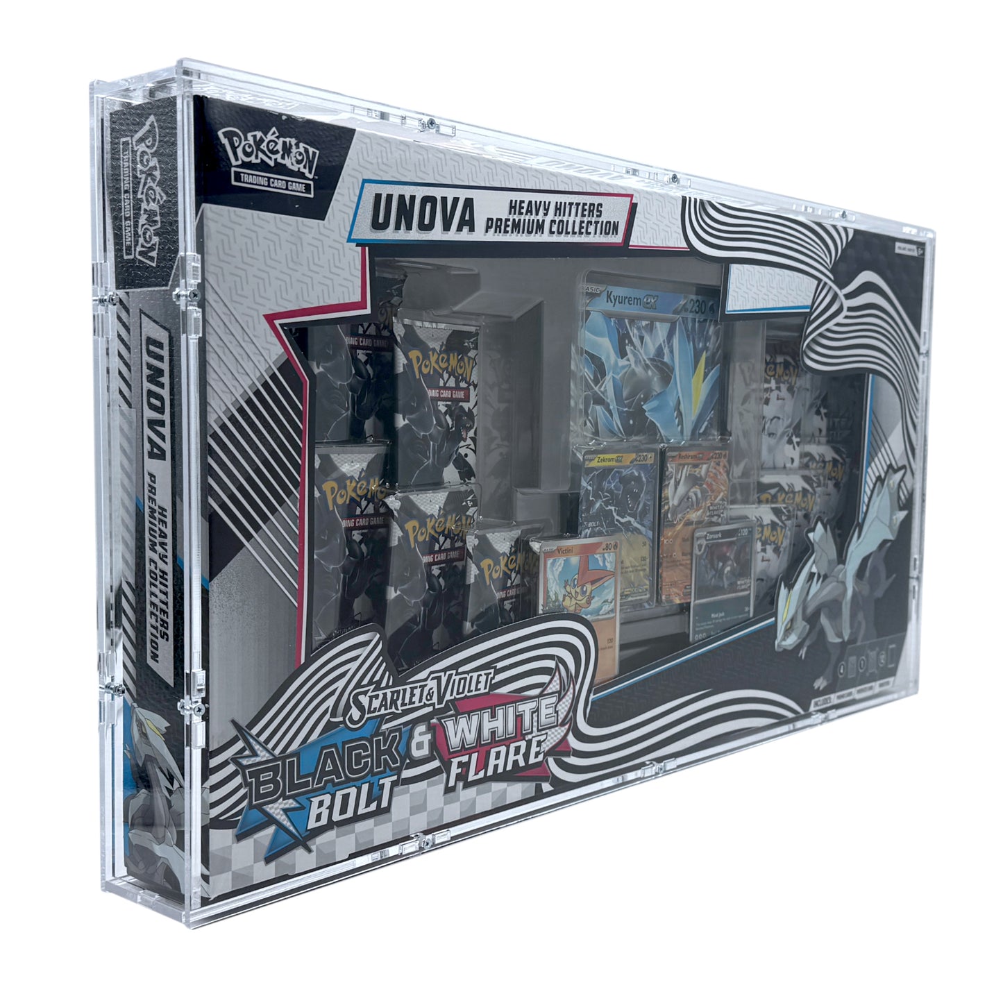 Acryl Case passend für Pokemon Unova Heavy Hitters Premium Collection