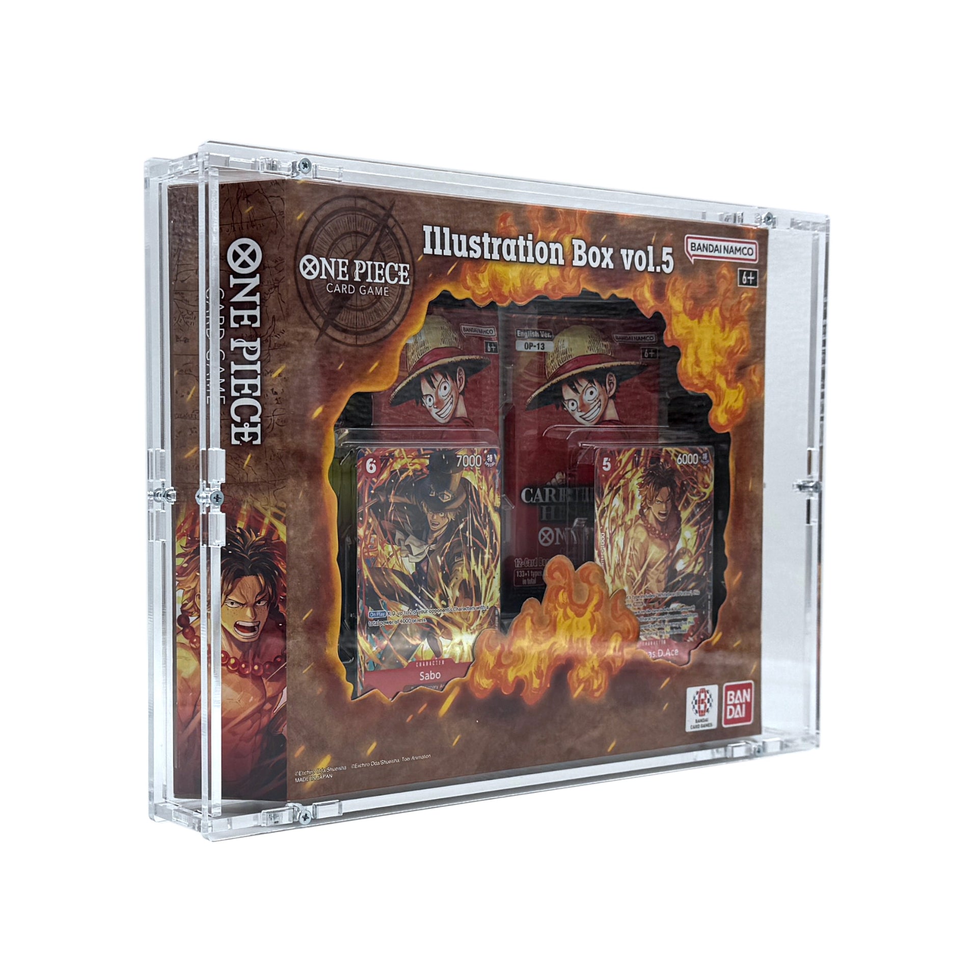 Acrylic Case One Piece Illustration Box English – TCG-Cases.de