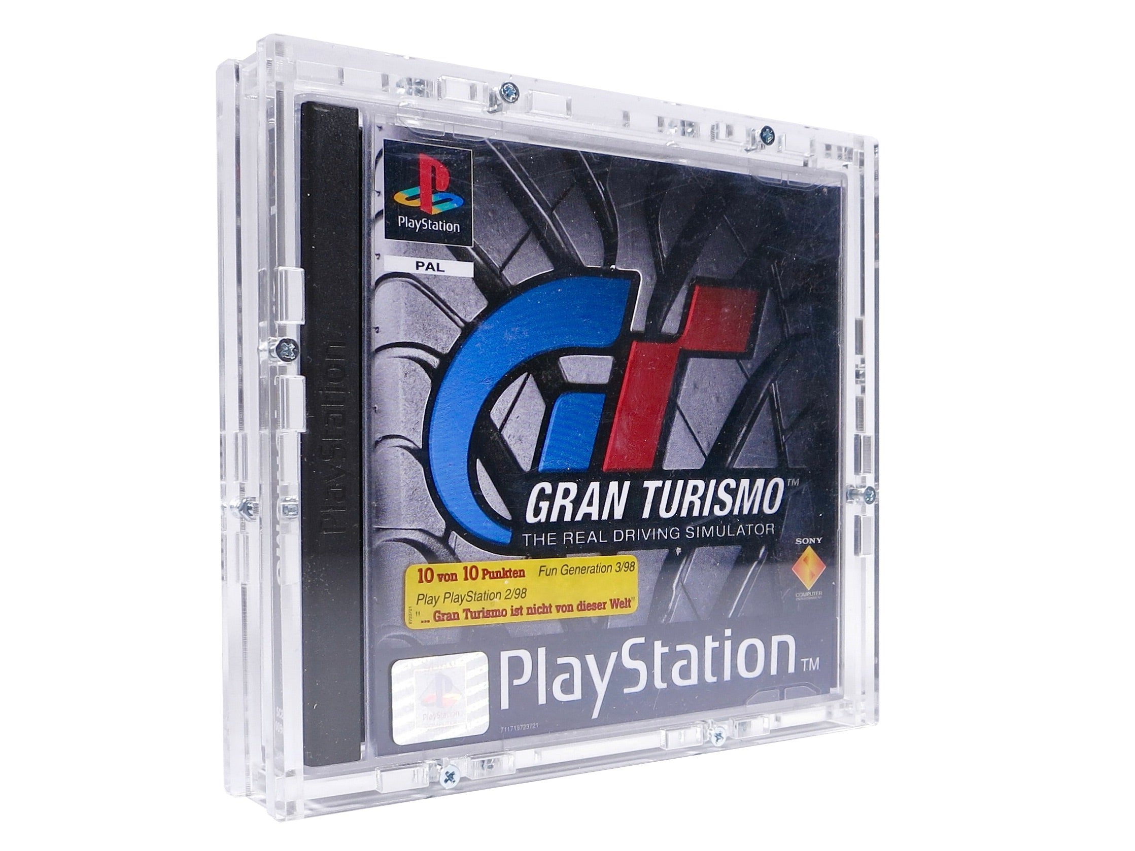 Acrylic case for PlayStation 1 PS1 game – TCG-Cases.de