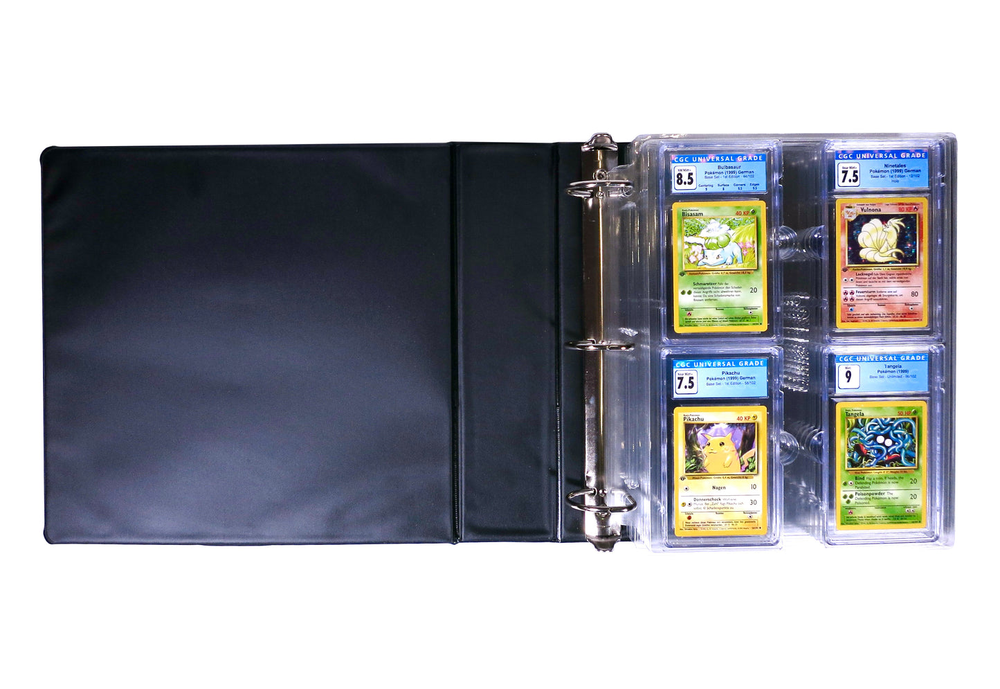 6x CGC Card Slab Page inklusive Binder