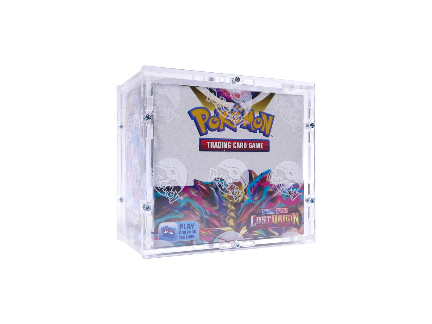 Acrylic case for Pokemon 36 booster box (display) modern and vintage