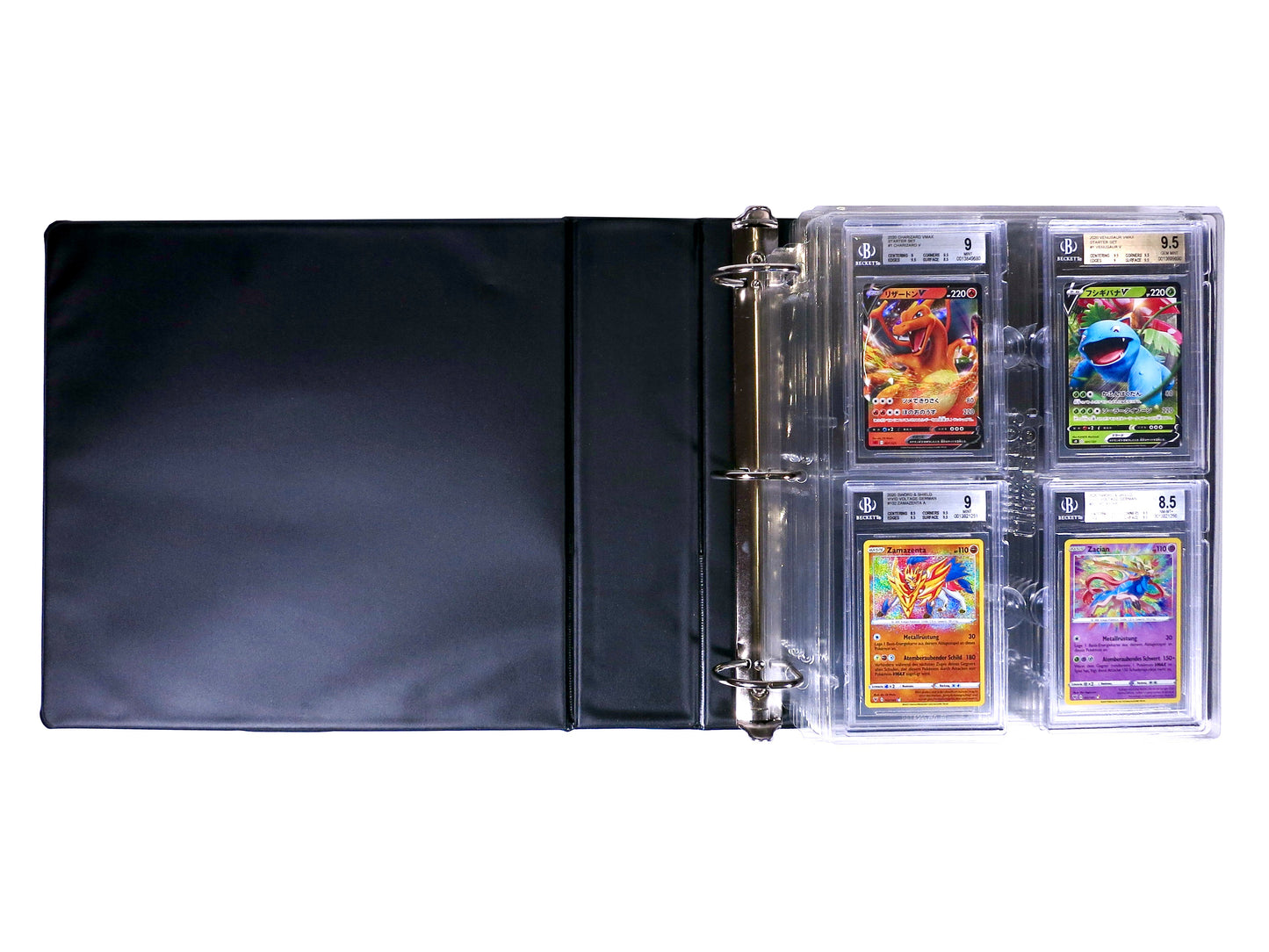 6x BGS Card Slab Page including binder