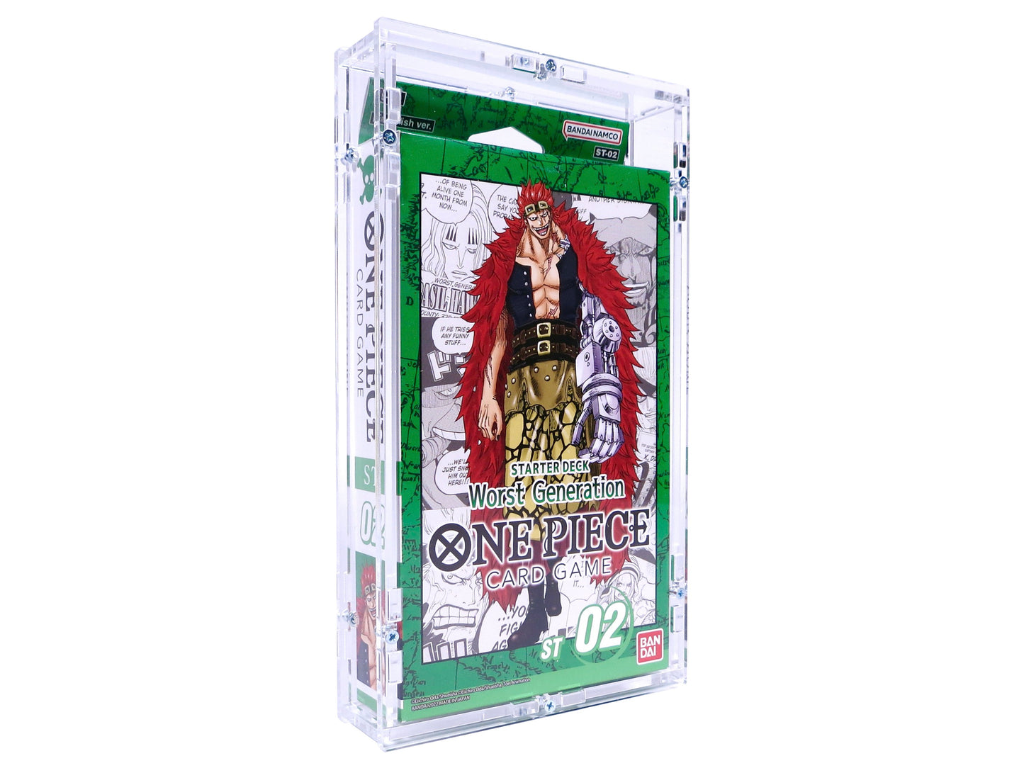 Acrylic Case for One Piece Starter Themen Deck englisch e.g. Straw Hat Crew