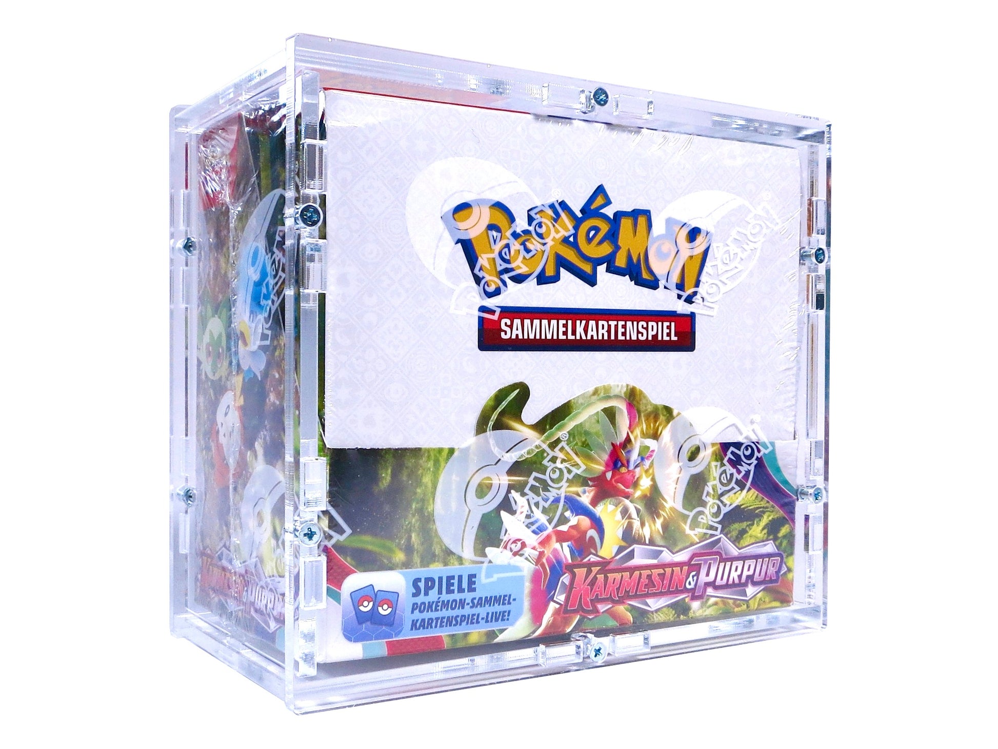 Acrylic case for Pokemon 36 booster box (display) modern and