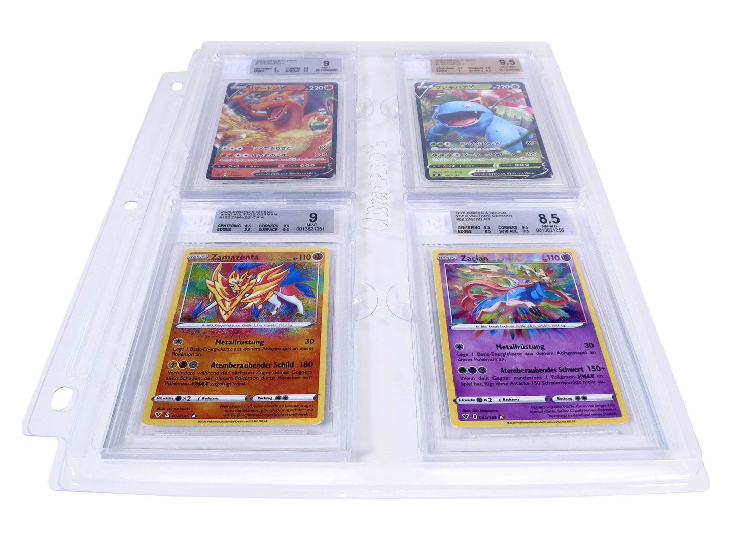 BGS Card Slab Page for Binder