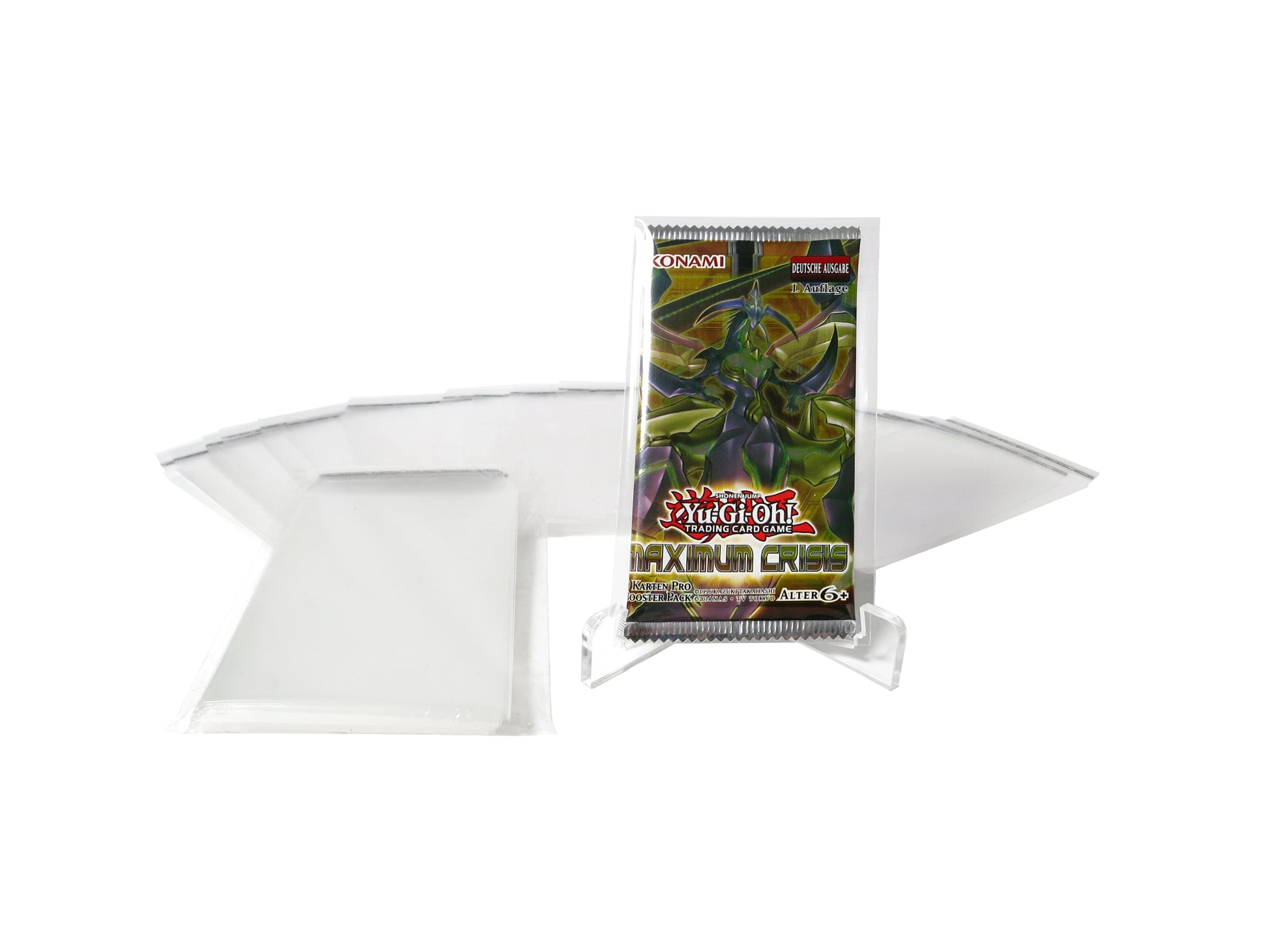 100x Sleeves for Yugioh Booster Packs TCG-Cases.de 100x Sleeves for Yugioh Booster Packs TCG-Cases.de
