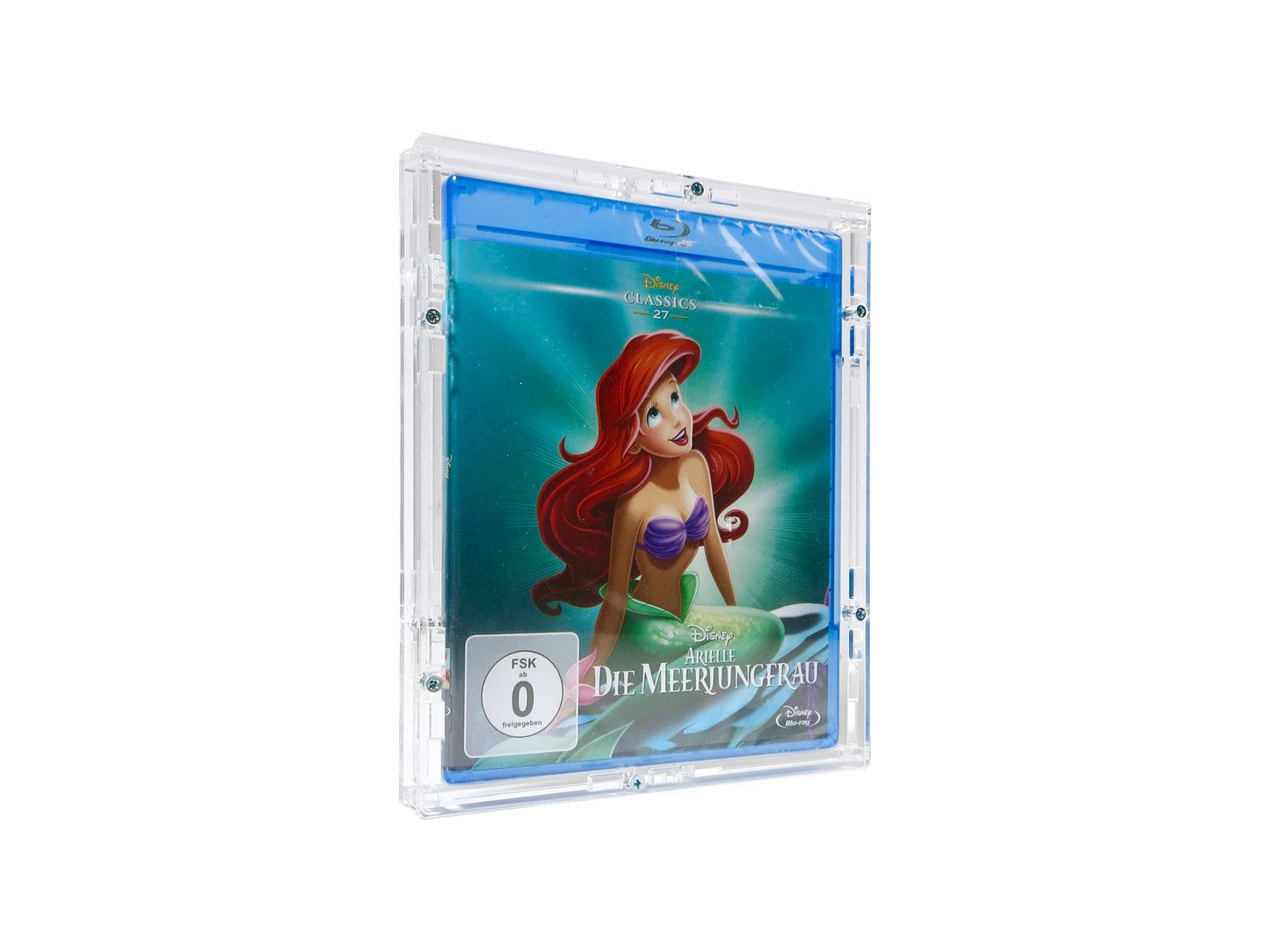 Acrylic case suitable for Blu-ray video cassette