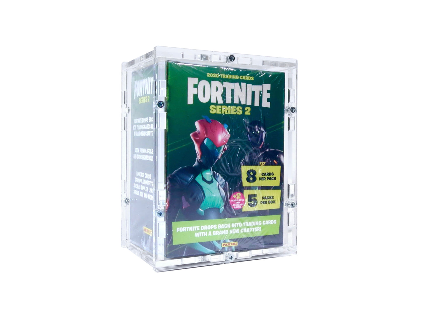 Acrylic Case suitable for Fortnite Series 2 Panini Blaster Box 