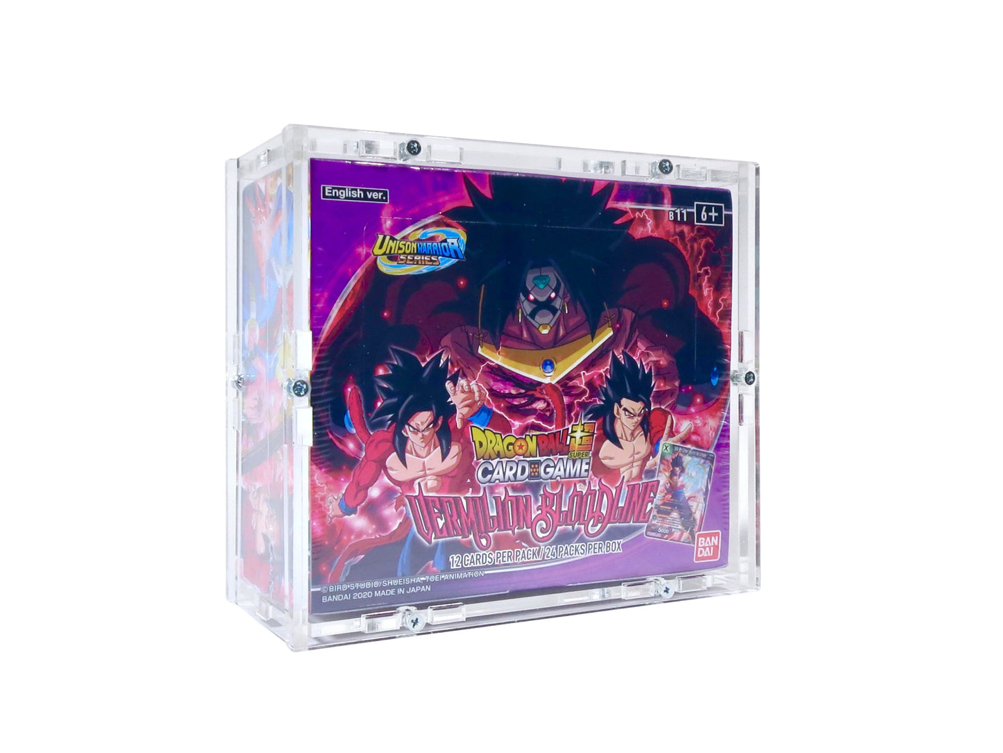 Acrylic Case suitable for Dragon Ball Super Display Booster Box – TCG-Cases .de