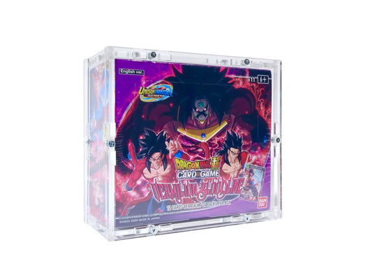 Acrylic case for Dragon Ball Super Display (Booster Box) for example Power Absorbed