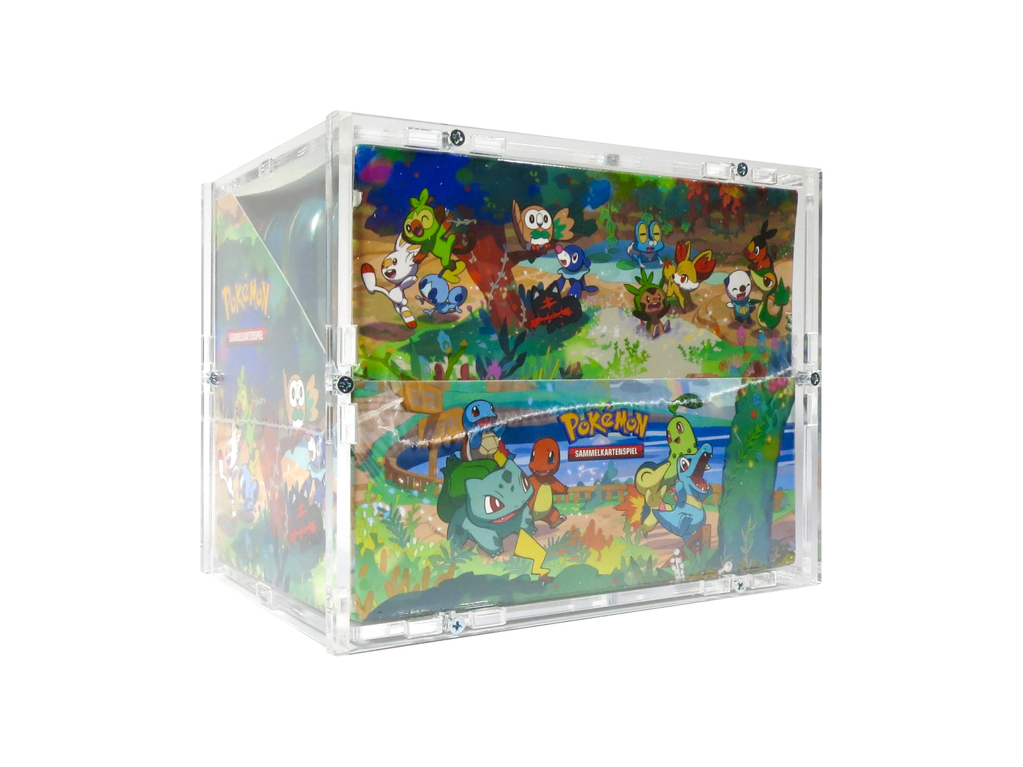 Acrylic Case suitable for Pokemon 25th Celebrations Mini Tin Case Display