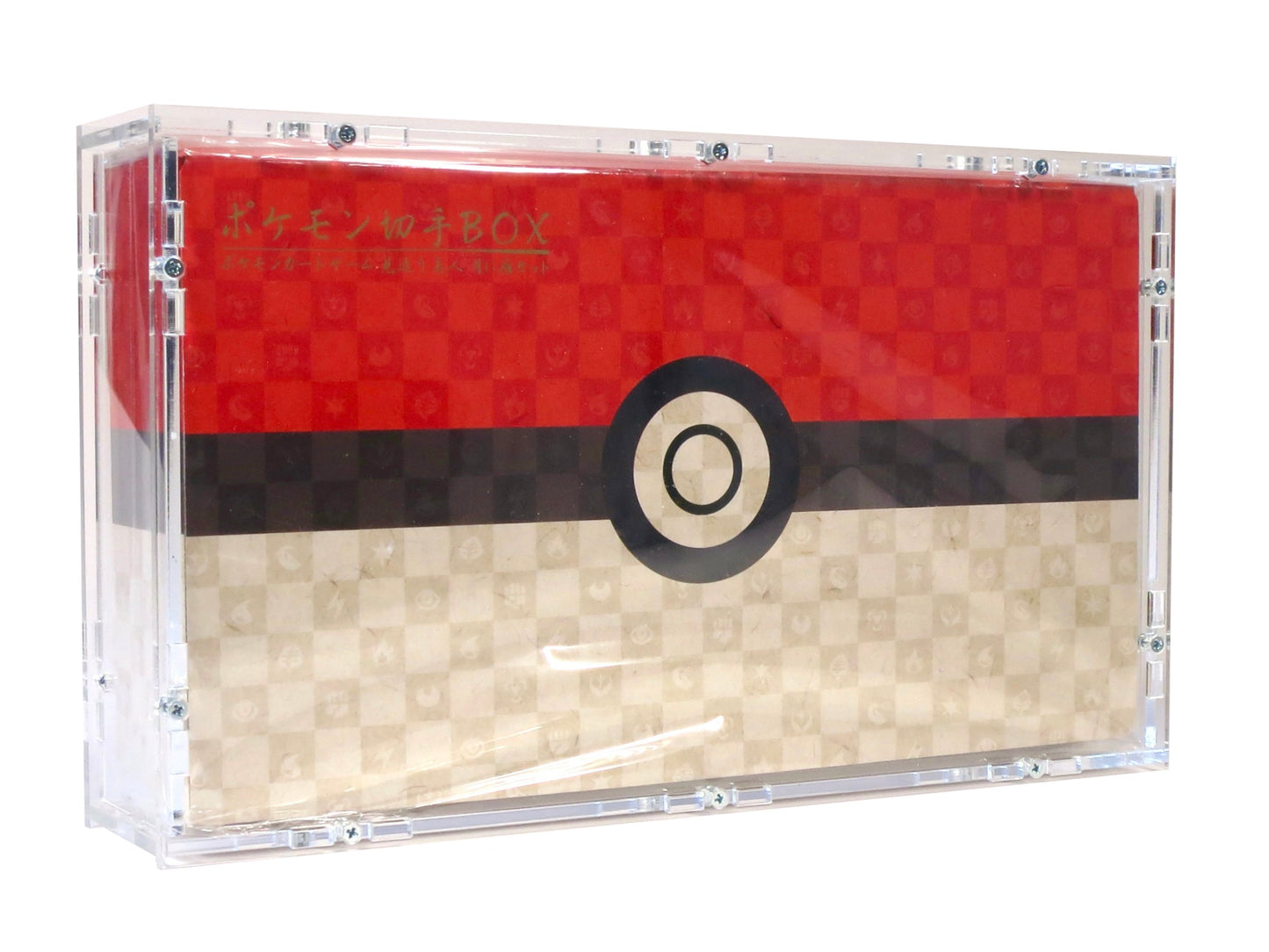 Acrylic Case suitable for Pokemon Stamp Box Japanese and Chinese