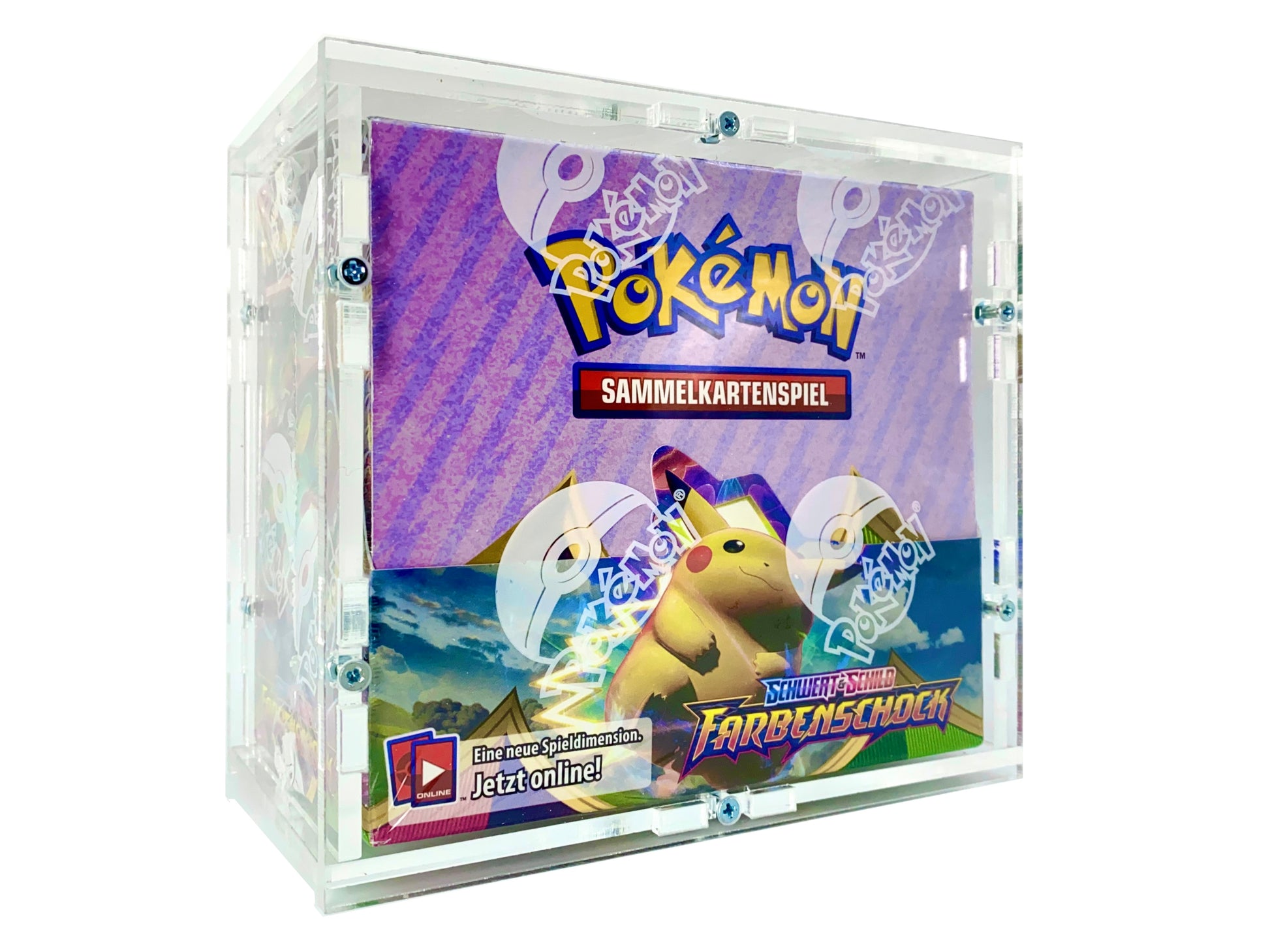 Pokemon 151 Custom Box – 36x Booster Packs w/ Acrylic - TCA Gaming
