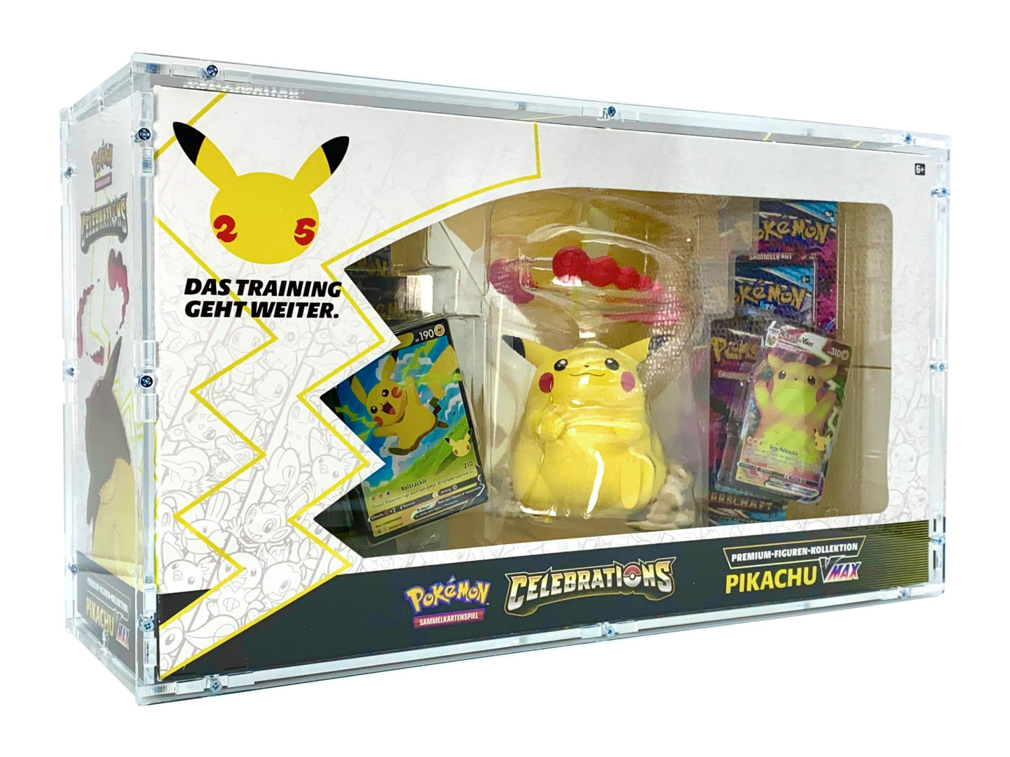 Acrylic Case suitable for Pokemon Premium Figure Collection / Figures Collection Pikachu VMAX